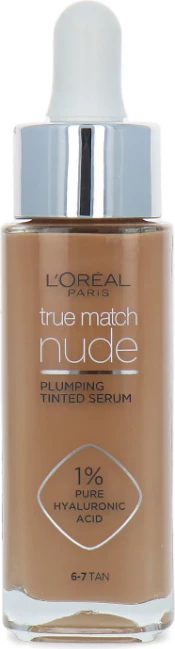 Pudër e lëngshme L'Oreal Perfect Match , 1 % Hyaluron,6-7 Dunkel , 30 ml