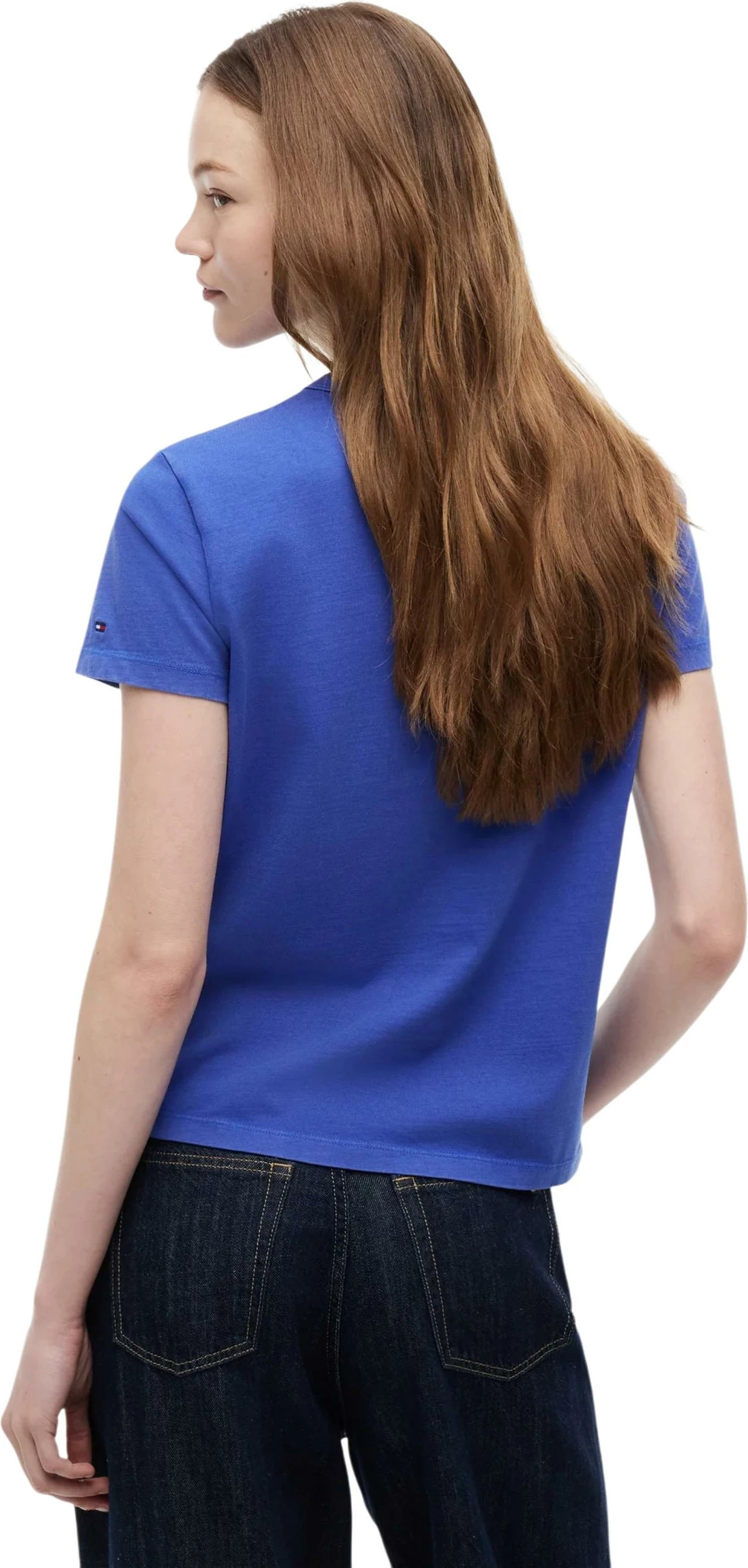 Maicë për femra Tommy Hilfiger Jeans DW0DW22905, e kaltër [Madhësia: S]