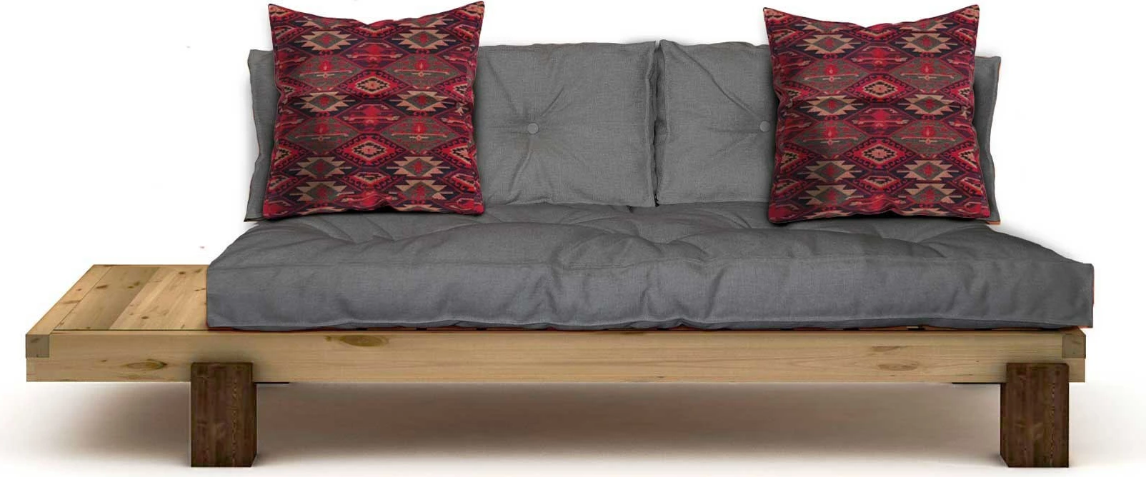 Shezlong Atelier del Sofa, CPT8302-200, natyral/gri