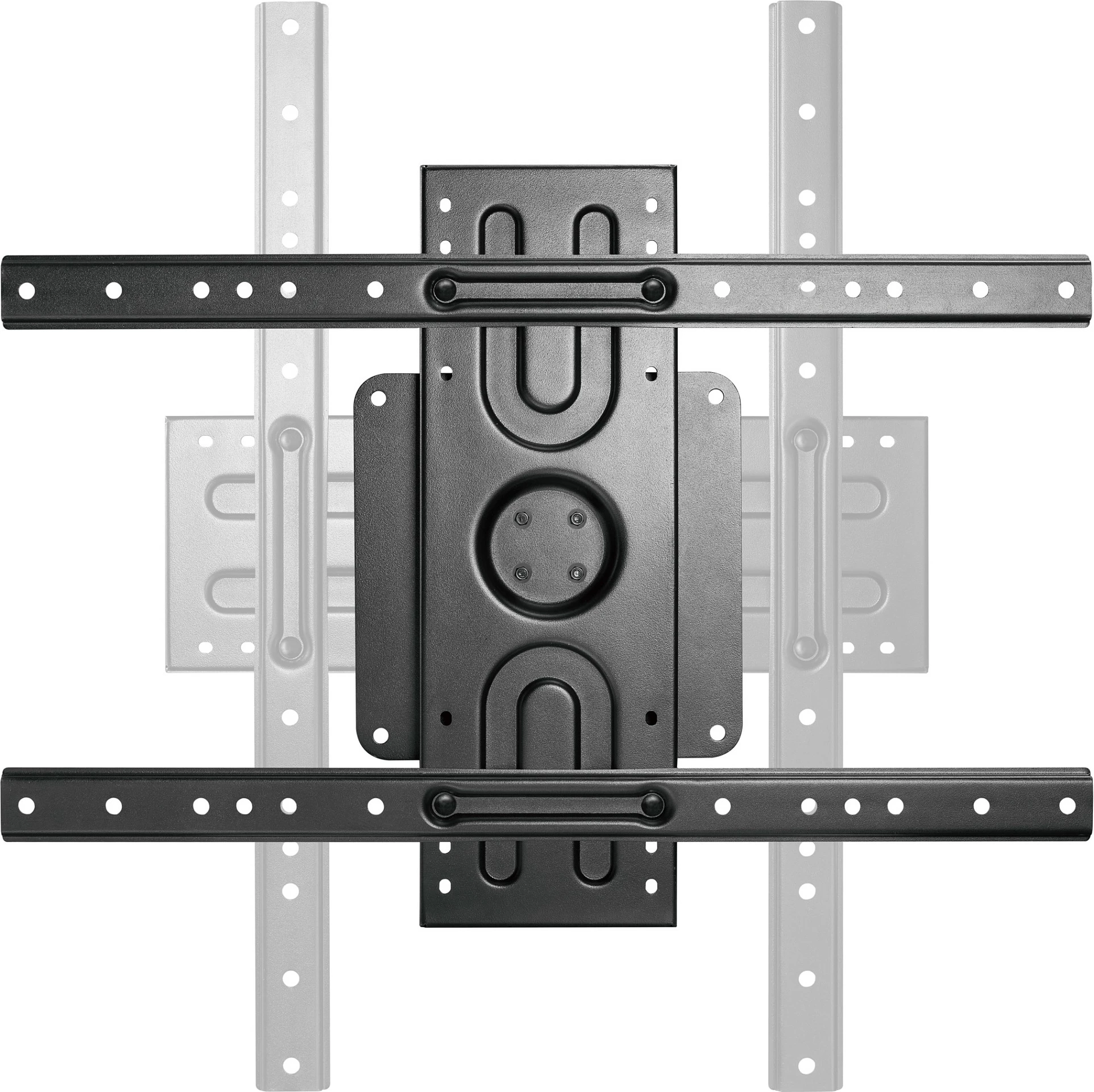 Mbajtëse muri për TV/monitor EQUIP, 37-80", VESA 600x400, 50kg, e zezë
