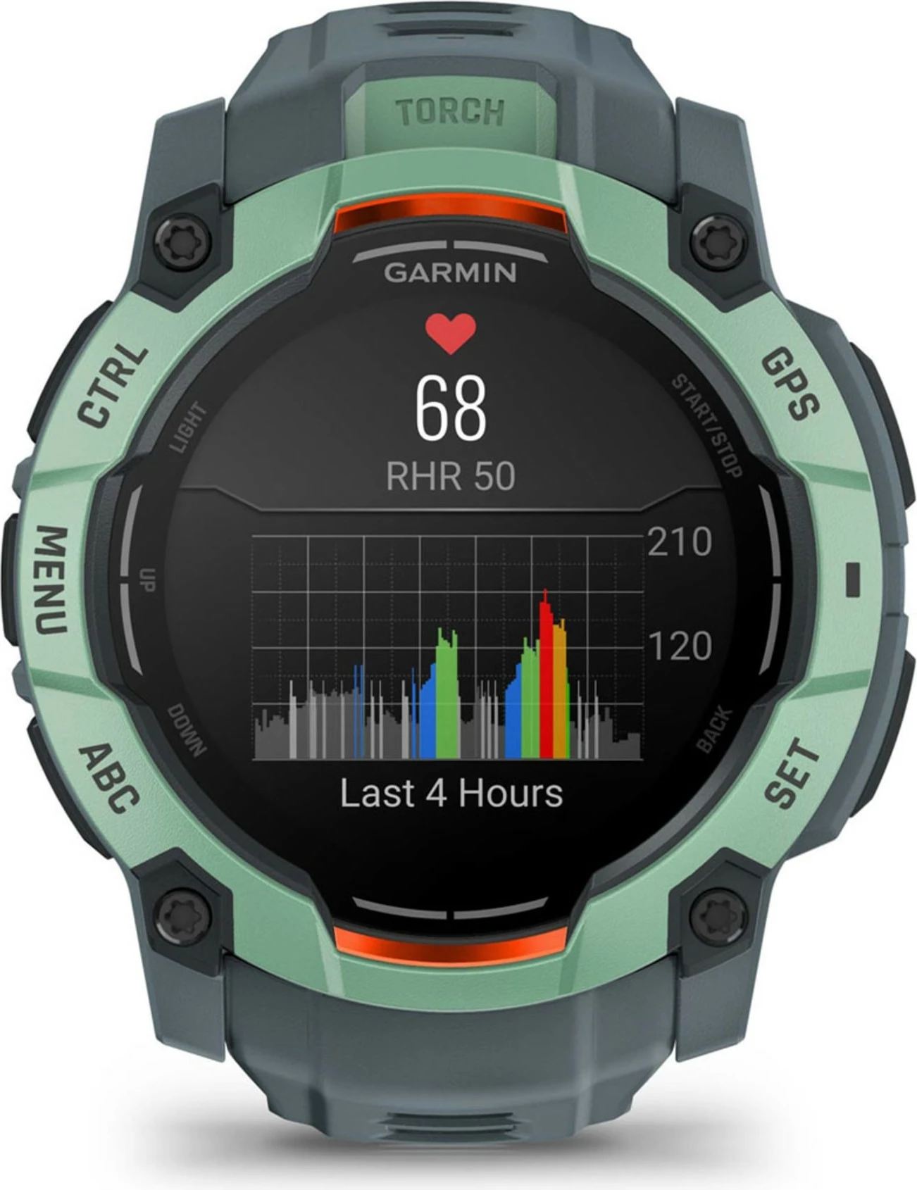 Smartwatch Garmin Instinct 3 AMOLED, 4GB, GPS, gri