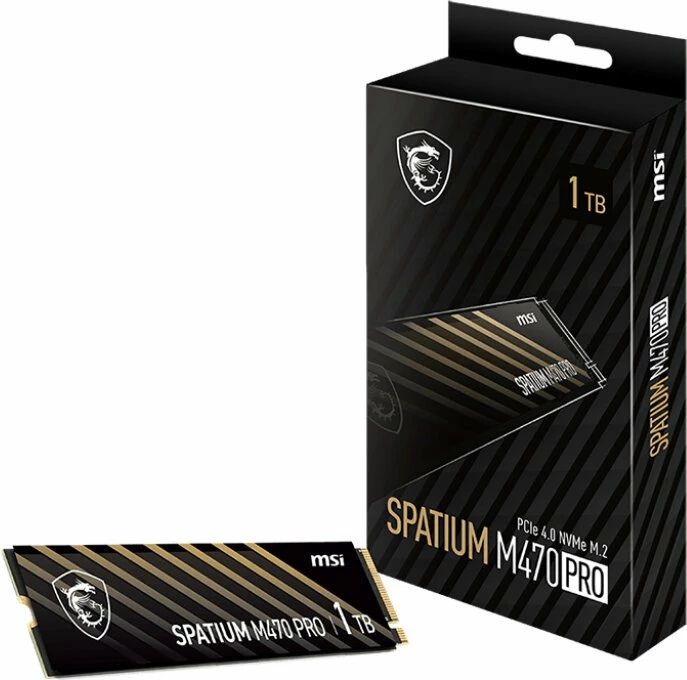Disk SSD MSI SPATIUM M470 Pro 1TB M.2 2280 PCIe Gen4 x4 NVMe