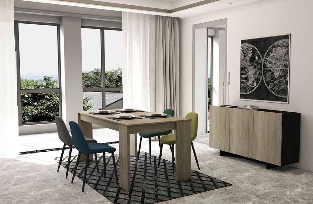 Pikturë dekorative hartë, kanavacë, dru, ngjyrë e zezë-argjend, 100x100x5cm