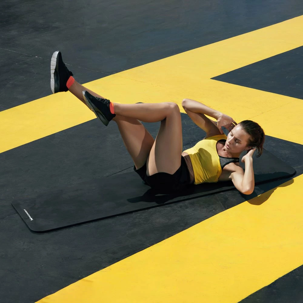 Tapet ushtrimesh/joga Wozinsky WNSP-BLUE 181x63x0.9 cm NBR, me rrip dhe çantë, blu