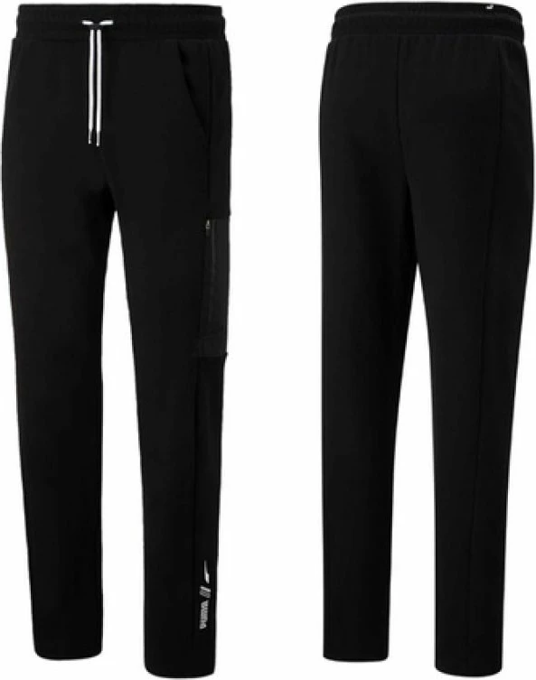 Pantallona sportive për meshkuj Puma, të zeza