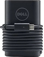 Adapter rryme laptop Dell E5, 65W, USB-C, për Latitude 5285 2-in-1, kabllo 0.91m, i zi