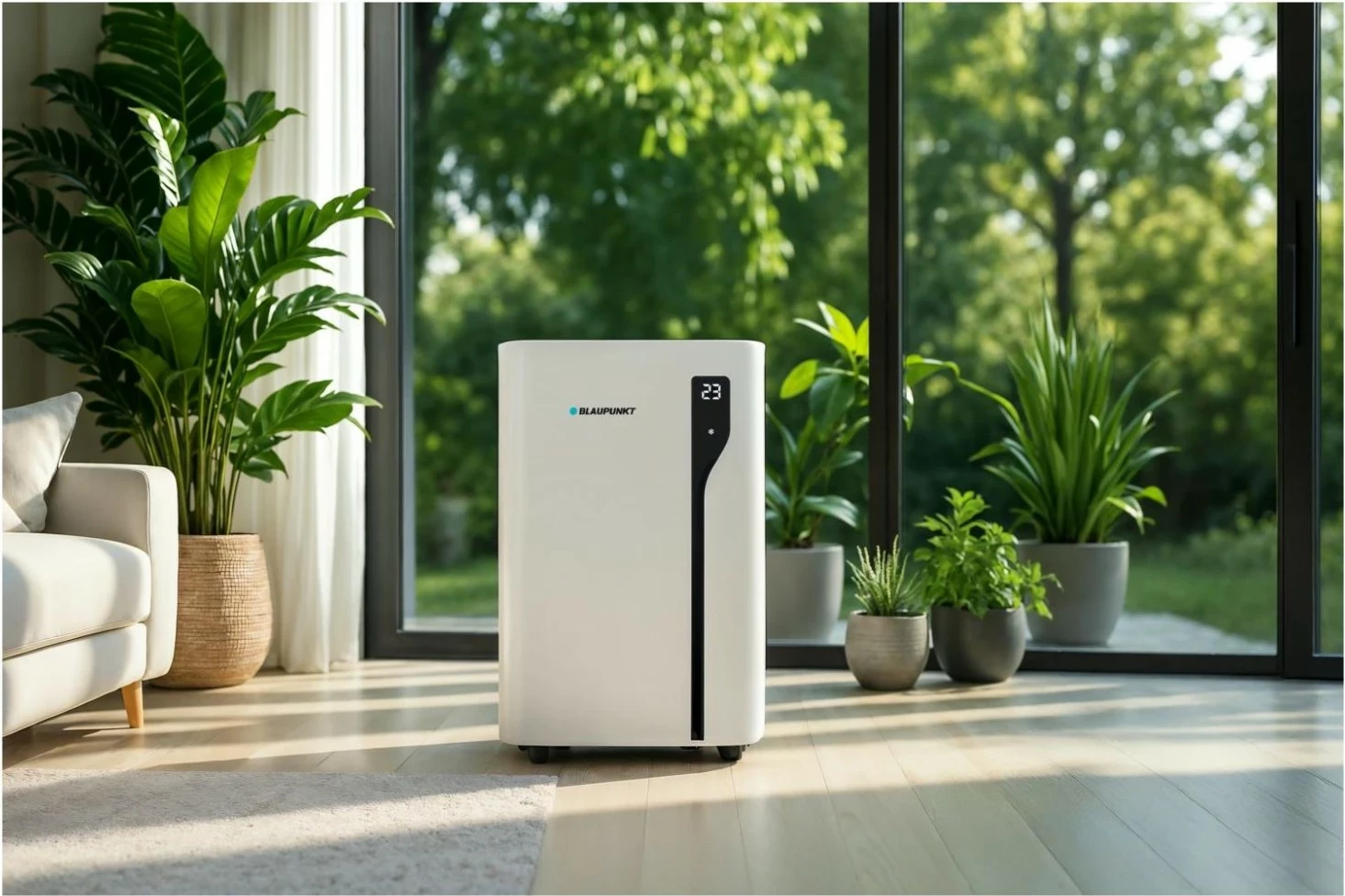 Kondicioner dyshemeje Blaupunkt ACP414H, 14000 BTU, Wi-Fi, i bardhë