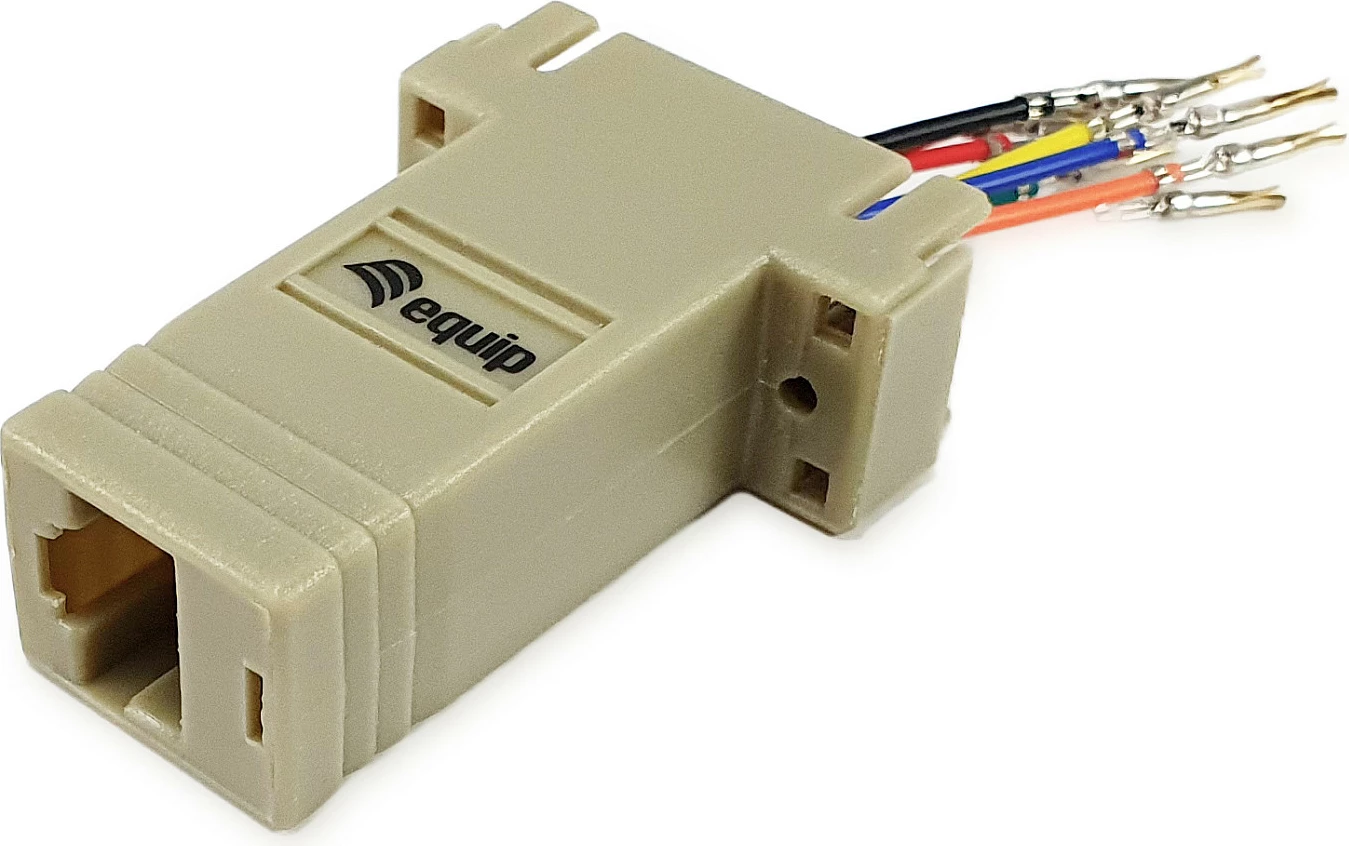 Adapter serial DB9 në RJ45 EQUIP 133388, femër, gri