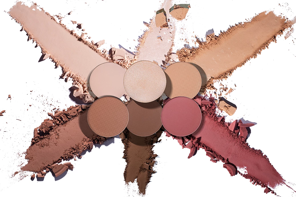 SHAPE GURU Face sculpting palette with highlighter, contour and blush