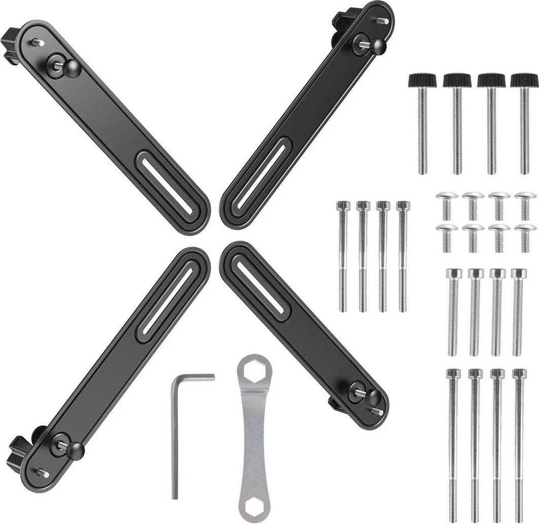 Adapter për ekran pa vrima VESA Maclean MC-990, 17-32 inç, 10kg, e zezë