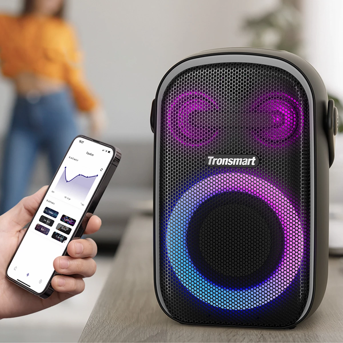Altoparlant Tronsmart Halo 100, 60W, Bluetooth, i zi