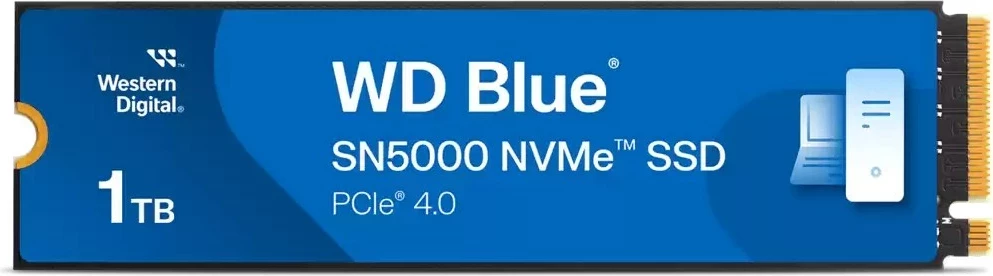 SSD WD Blue SN5000, 1 TB, M.2, PCI Express 4.0, NVMe
