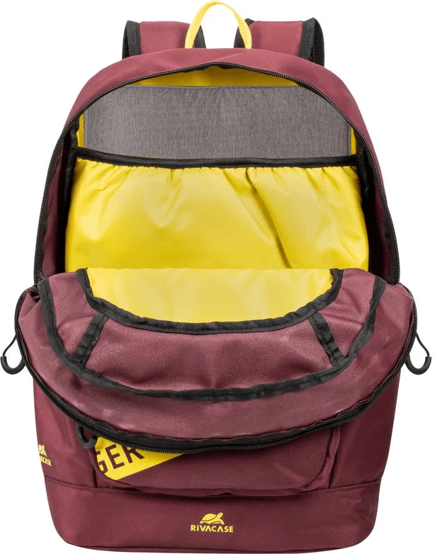 çantë shpine RIVACASE 5421 Erebus, waterproof, 14L, për laptop/tablet deri 10.1\", e kuqe burgundy