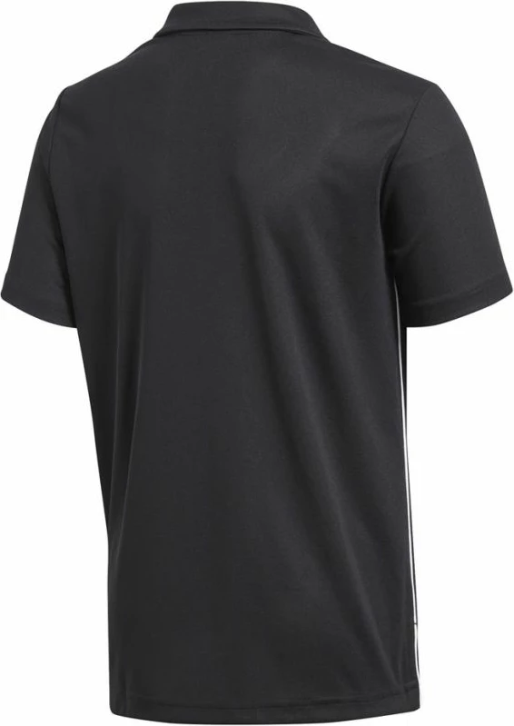 Fanellë futbolli për fëmijë adidas Core 18 Polo Junior, e zezë