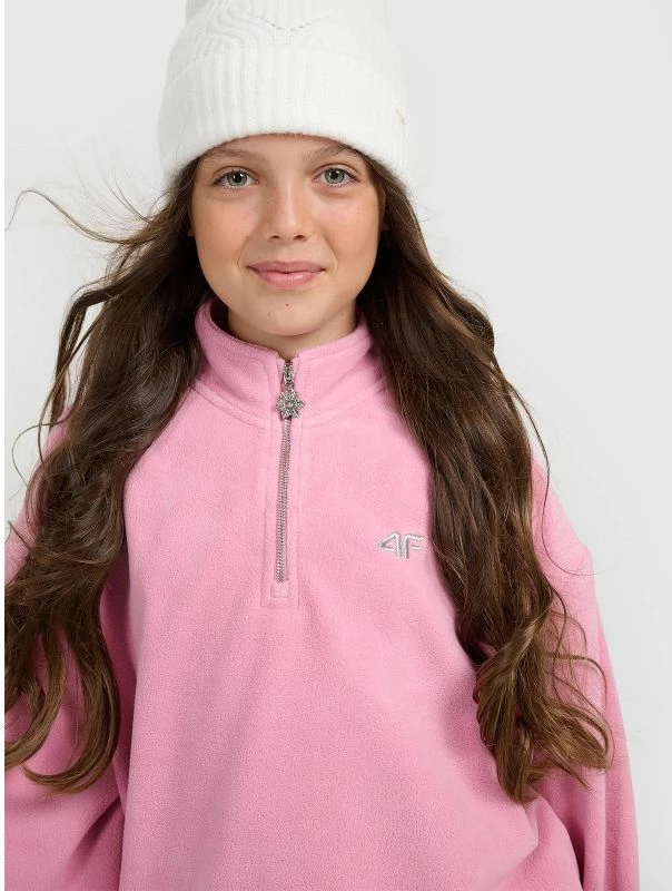 Fleece oversize për vajza 4f