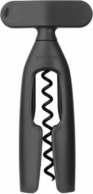 Hapëse vere (korkëskru) Brabantia Tasty+ MPN 121920, trup i gjerë deri 4.73 cm, e zezë