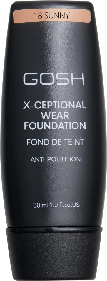 Fondatinë Gosh X-Ceptional Wear Foundation për femra 18 Sunny 30ml