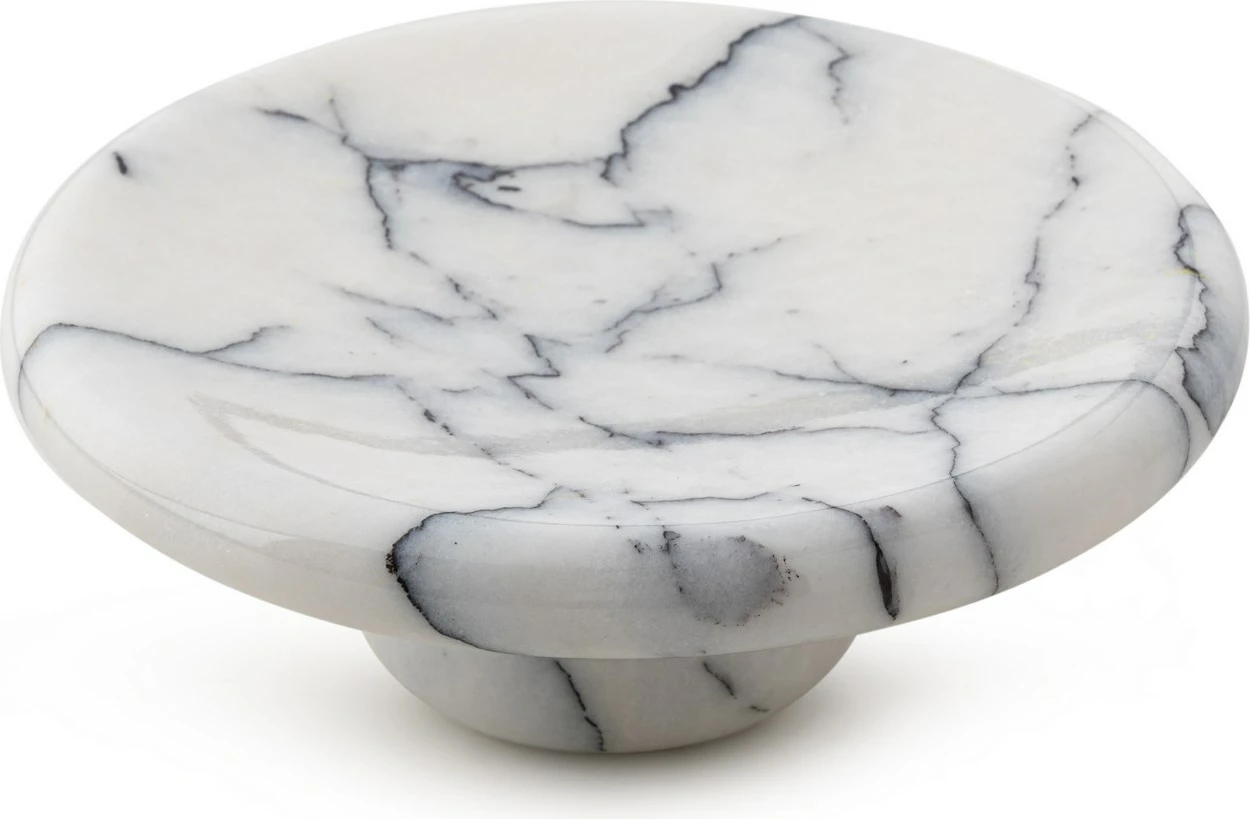 Pjatë për servirje ëmbëlsirash prej mermeri Hermia, MAR09930302D