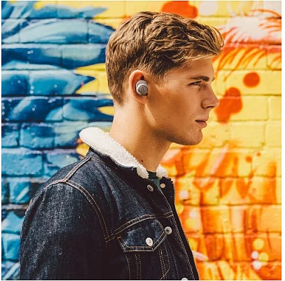 Kufje Audio-Technica ATH-CKR7TW, Wireless, 5 - 45000 Hz, Calls/Music, Grey