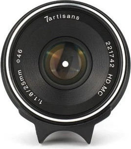 Lente për kamerë 7Artisans, 25mm, F1.8 Sony E, i zi