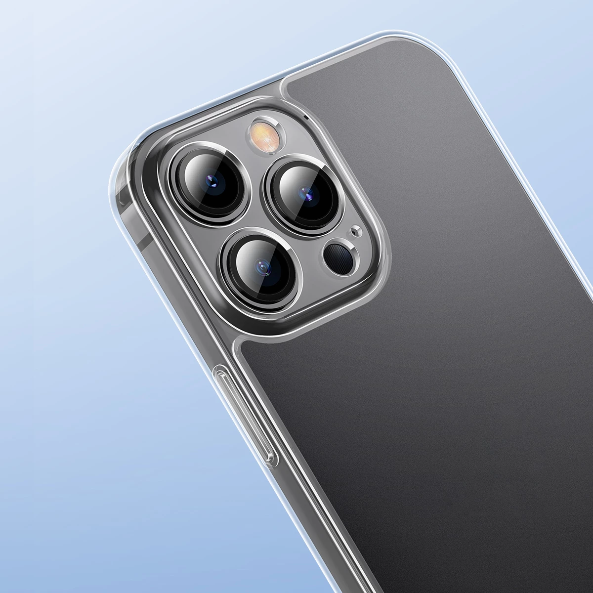 Mbështjellës Baseus Frosted Glass Case për iPhone 13 Pro Max, Transparent