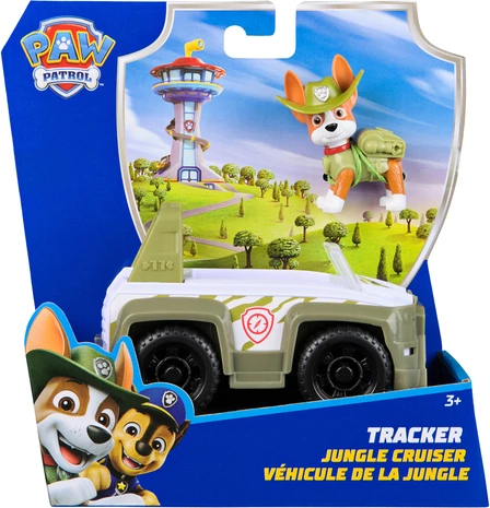 Paw Patrol Tracker's Jungle Cruiser Vehicle and Figure