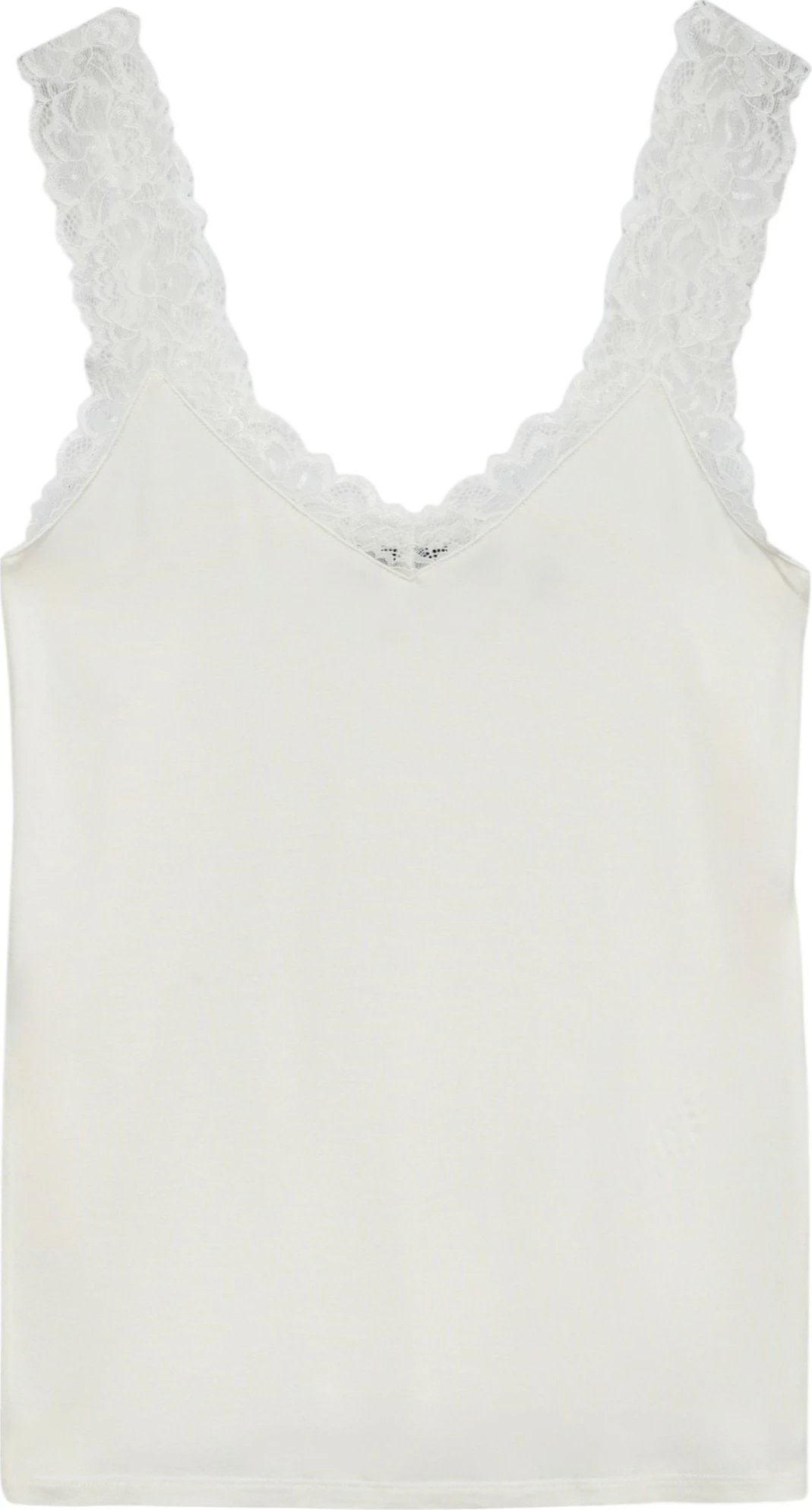 Maicë pa mëngë për femra Vero Moda VMROSA SL TOP GA JRS NOOS 10287348, e bardhë