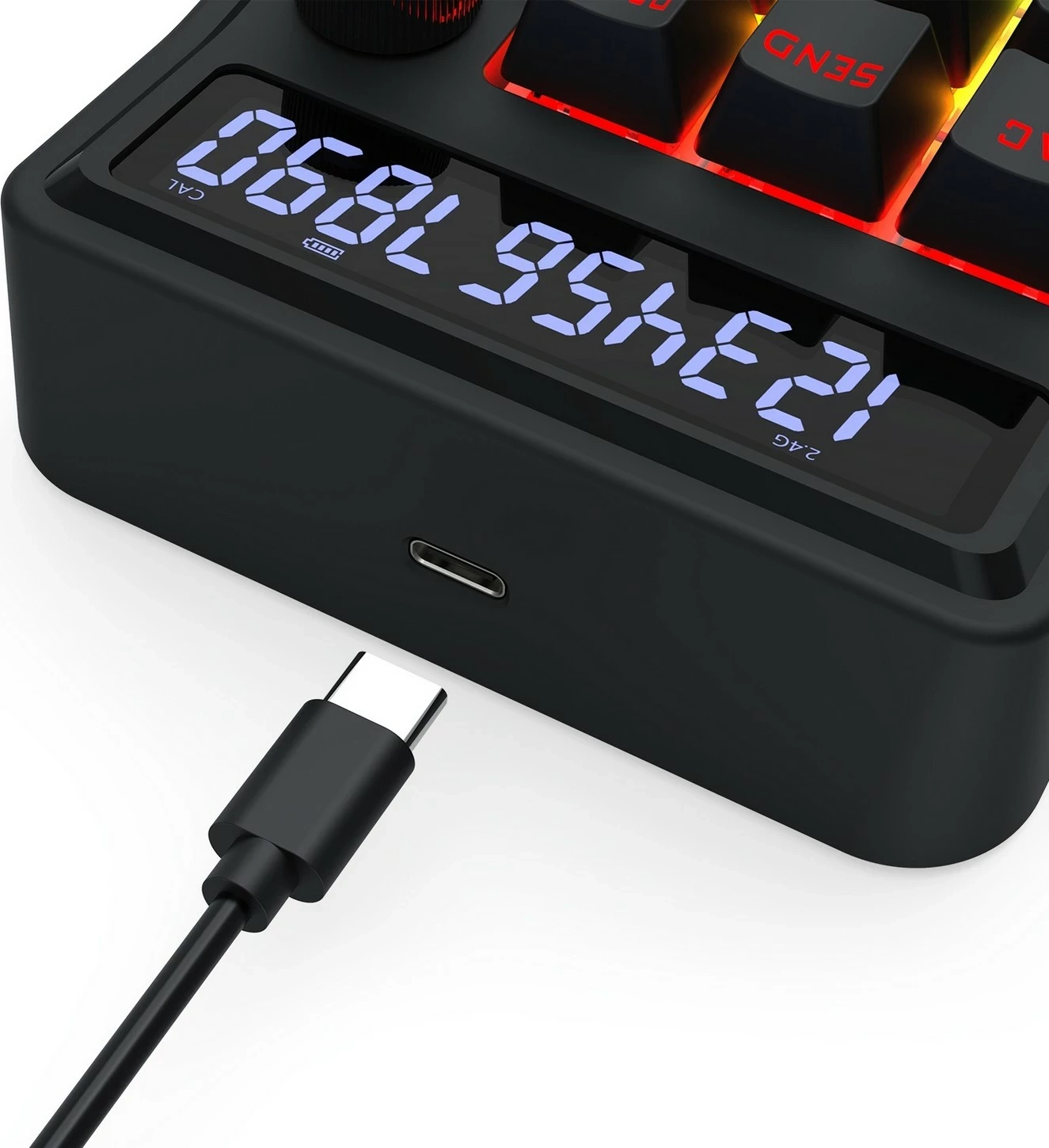 Tastierë mekanike Redragon Cove K733-RGB-WL, RGB, wireless/wired, e zezë 8