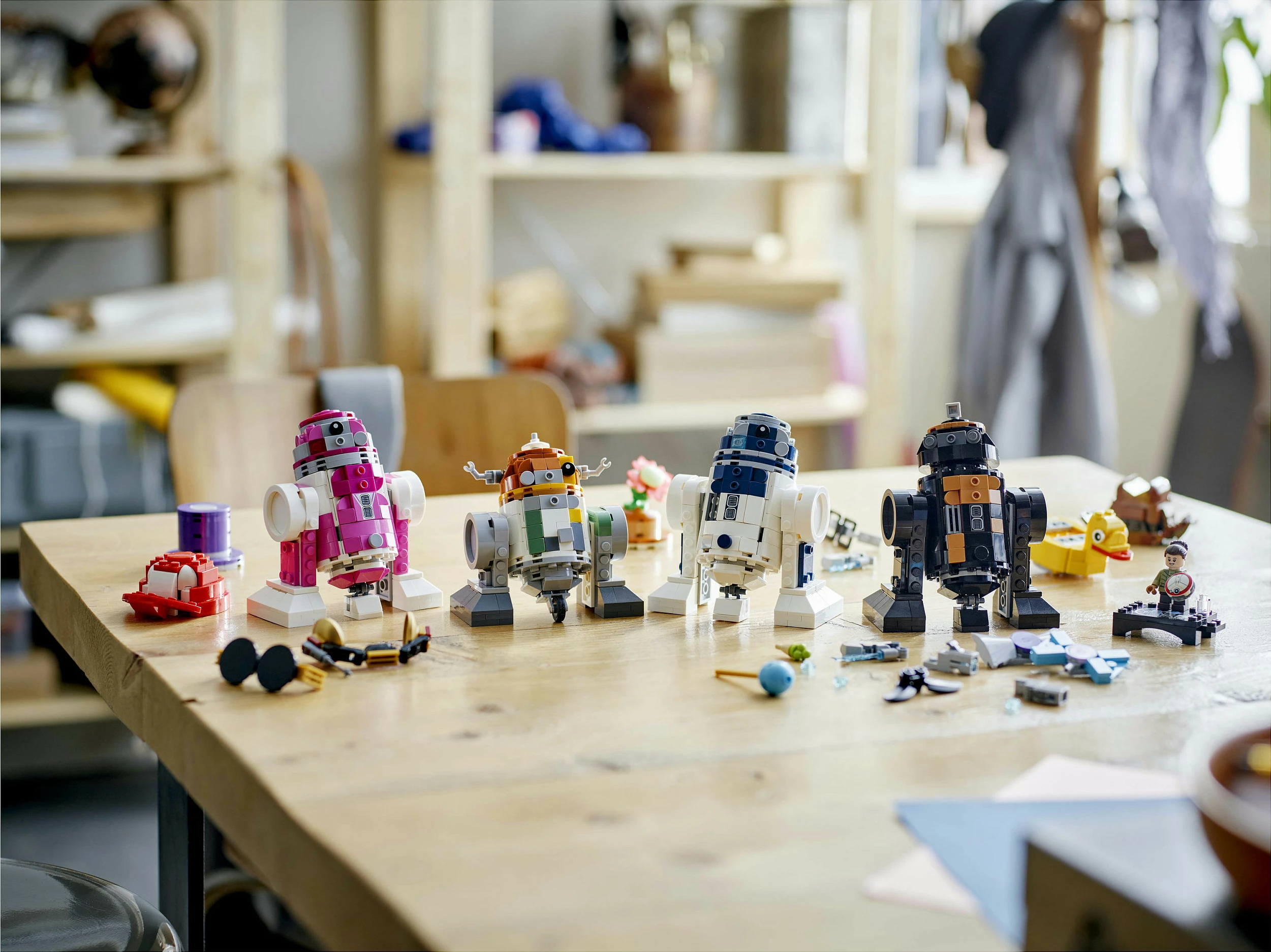 Set ndërtimi LEGO Star Wars Creative Play Droid Builder 75392, 1186 pjesë, 9+ vjeç, shumëngjyrësh