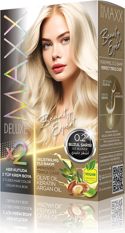 Ngjyrë për flokë SET B-EXPERT 0.2 Ice Blonde, 2 x 50 ml