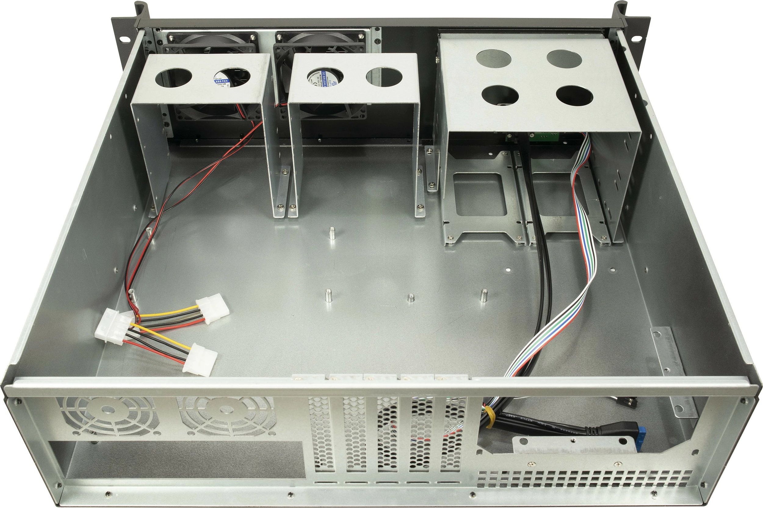 Kasë serveri Inter-Tech 3U-K-340L, Rack 3U, ATX/micro ATX/Mini-ITX, e zezë