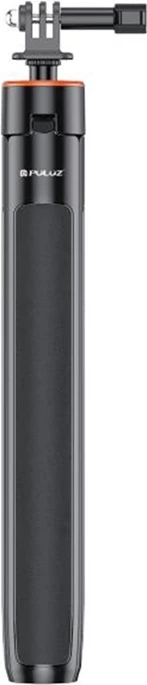 Tripod Puluz PU731B për kamera sportive, 1.4m, alumini, i zi