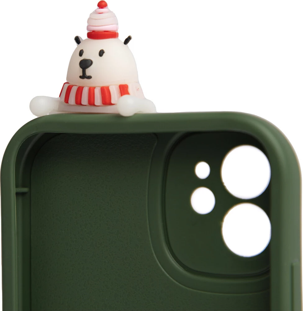 Fotroll për telefon IP11 TECH TIME Christmas Edition Green Toy