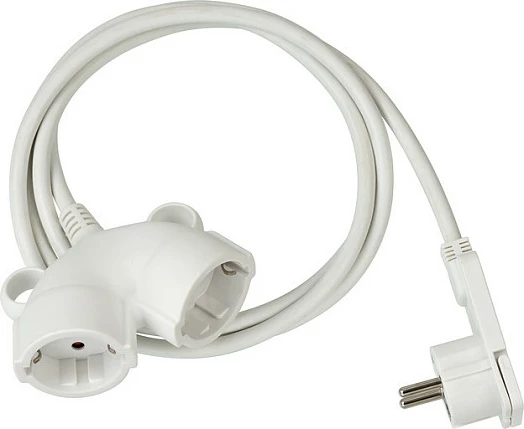 Zgjatues rryme Brennenstuhl 1161820223, 3 m, 2 priza, Type E/F, i bardhë