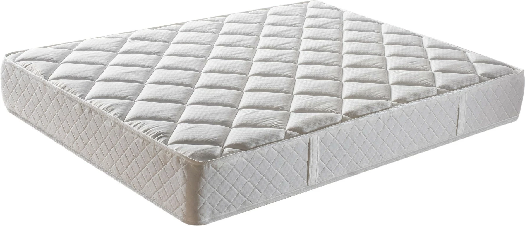 Dyshek luksoz Daisy, njësh, ngjyrë e bardhë, 120x200 cm