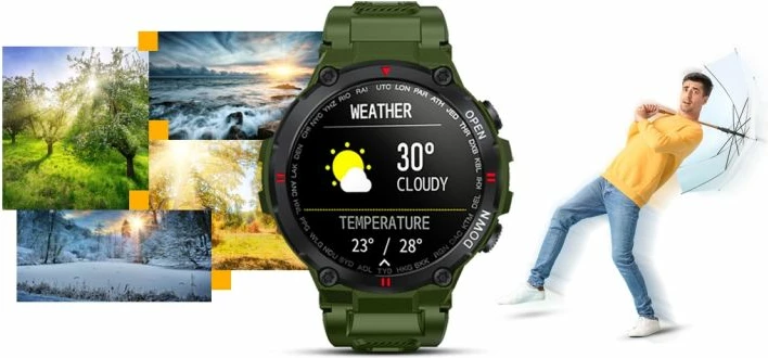 Smartwatch Giewont, e gjelbër