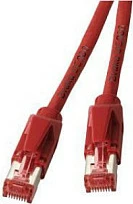 Kabllo rrjeti EFB Elektronik RJ45 Cat6a S/FTP, 1.5m, LSZH, e kuqe