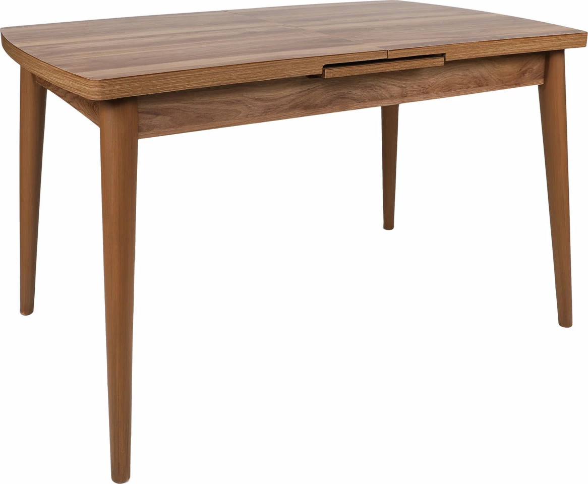 Tavolinë ngrënie me zgjatje, ngjyrë arrë, Inci 1141