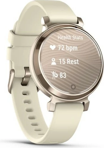Smartwatch Garmin Lily 2, ekran me prekje, GPS, 5 ditë bateri, krem