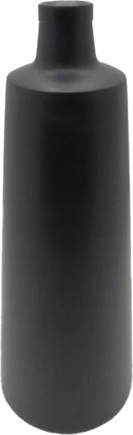 Vazo NERO, hekur, e zezë, 19x19x48