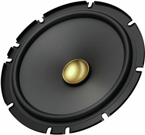 Altoparlantë Pioneer TS-A1601C set, për makinë, ngjyrë e zezë/artë