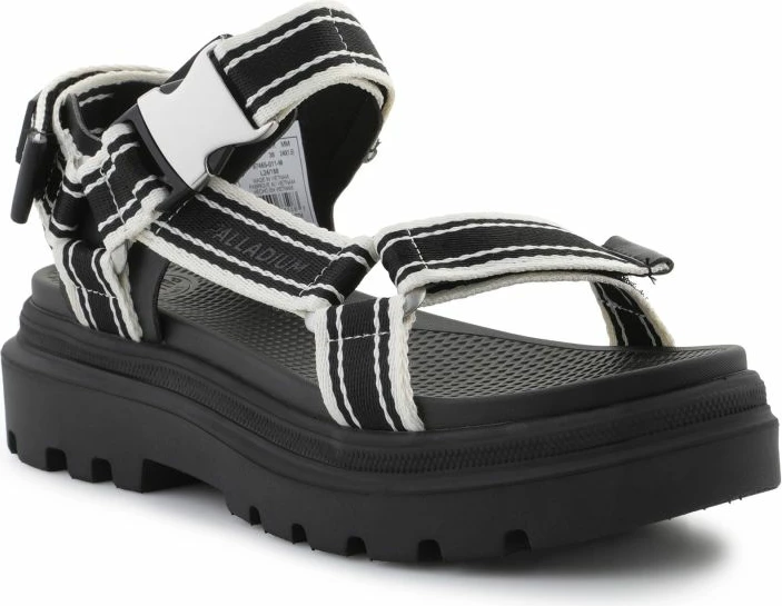 Sandale për femra Palladium, të zeza