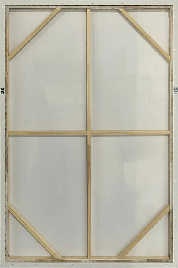 Pikturë dekorative HARMONY me kornizë, kanavacë portokalli, 82.6x4.3x122.6cm