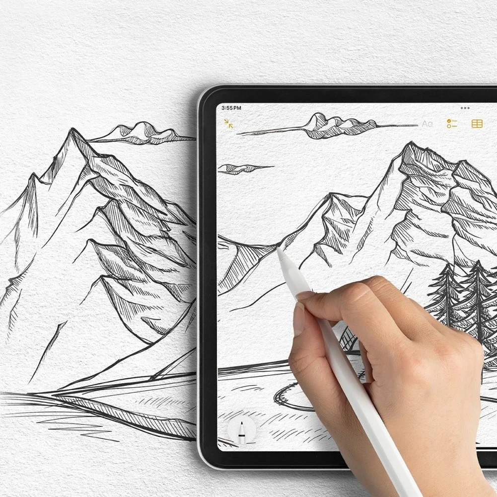 Folje mbrojtëse për ekran Ringke Paper Touch, për iPad Pro 11" 2024 (5th Gen), 2 copë