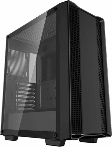 Kasë Deepcool CC560 V2 Limited (R-CC560-BKNAA0-G-2) Midi Tower ATX, panel xhami i temperuar, high-airflow, pa furnizim rryme, e zezë
