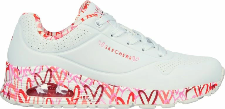 Atlete për femra Skechers, të bardha