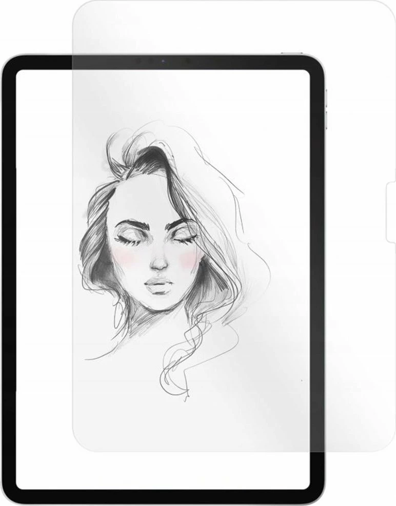 Xham mbrojtës Fixed PaperGlass për iPad Pro 11" (2024, 5th gen), mat "paper-like", 2.5D, me set aplikimi