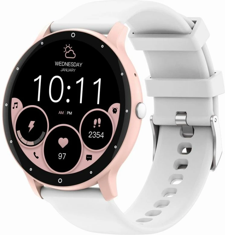 Smartwatch Gravity për femra, rozë