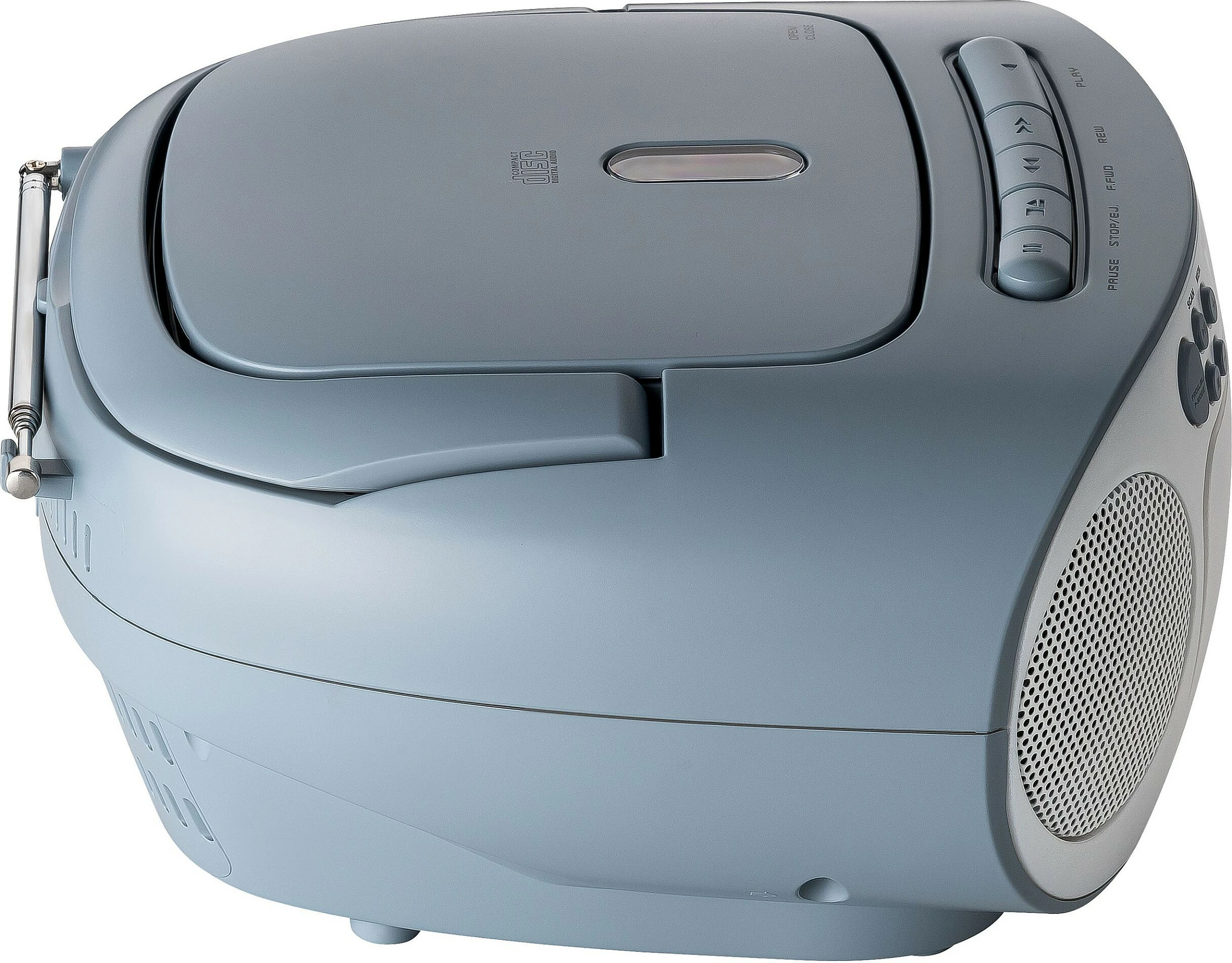 Radio CD portativ Reflexion RCR2260, 20W, FM PLL, AUX, bardhë/blu