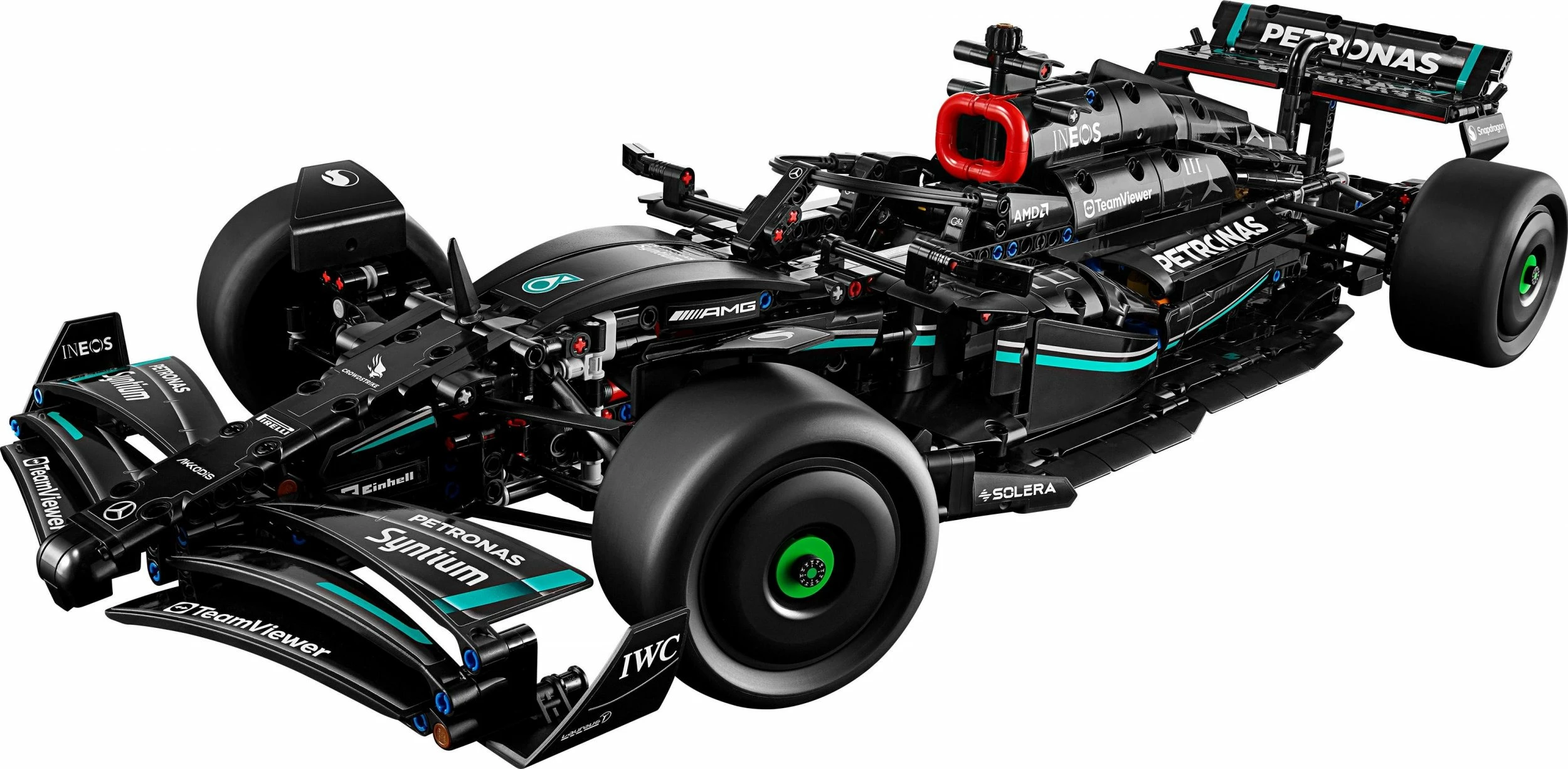 Set LEGO Technic Mercedes-AMG F1 W14 E Performance 42171, 1:8, 1642 copë, zi/jeshile, set